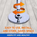 Barra profesional de Pole Dance SereneLife SLXPL