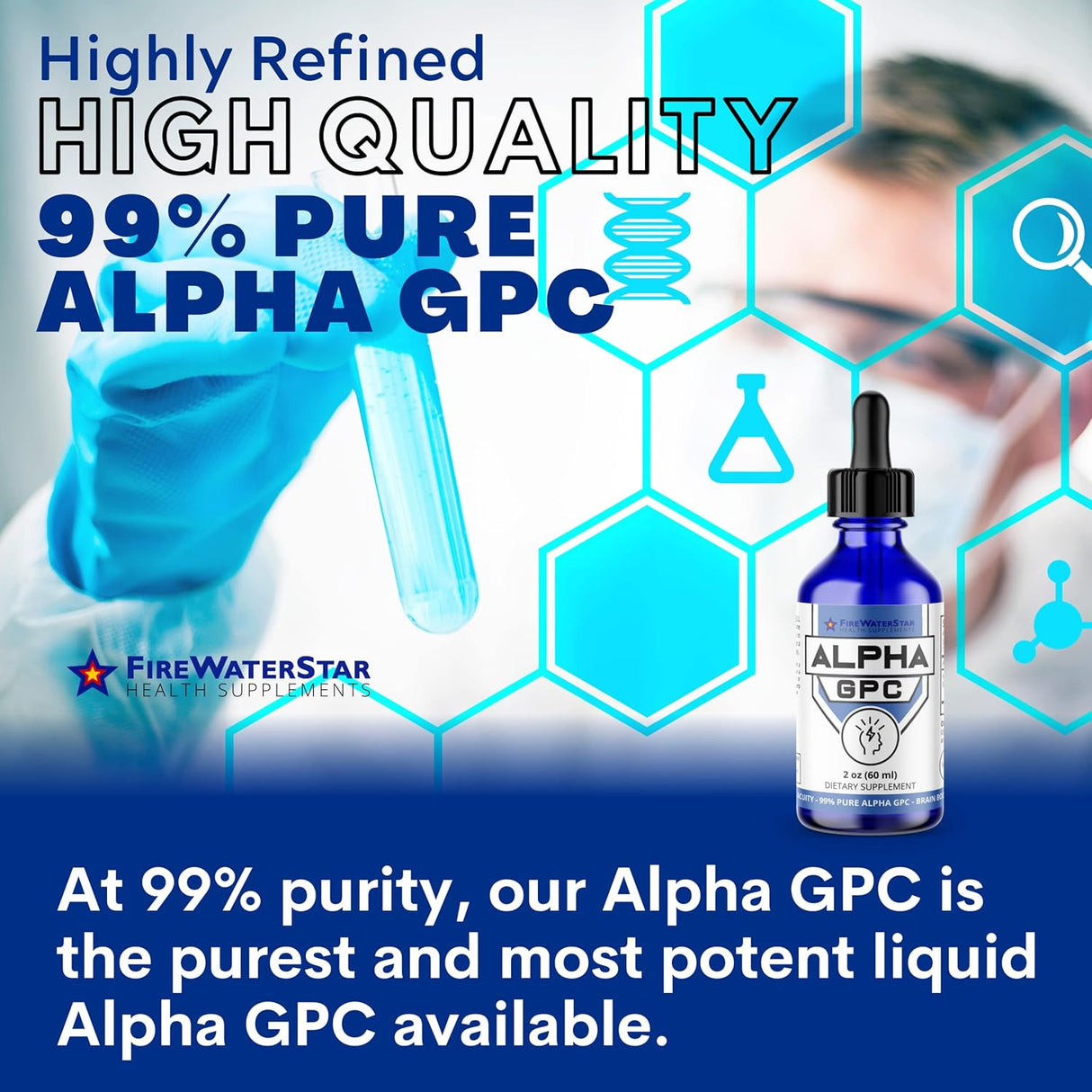 Suplemento Líquido para Memoria y Enfoque - Alpha GPC
