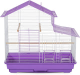 Jaula para pájaros pequeña color morado Prevue Pet Products
