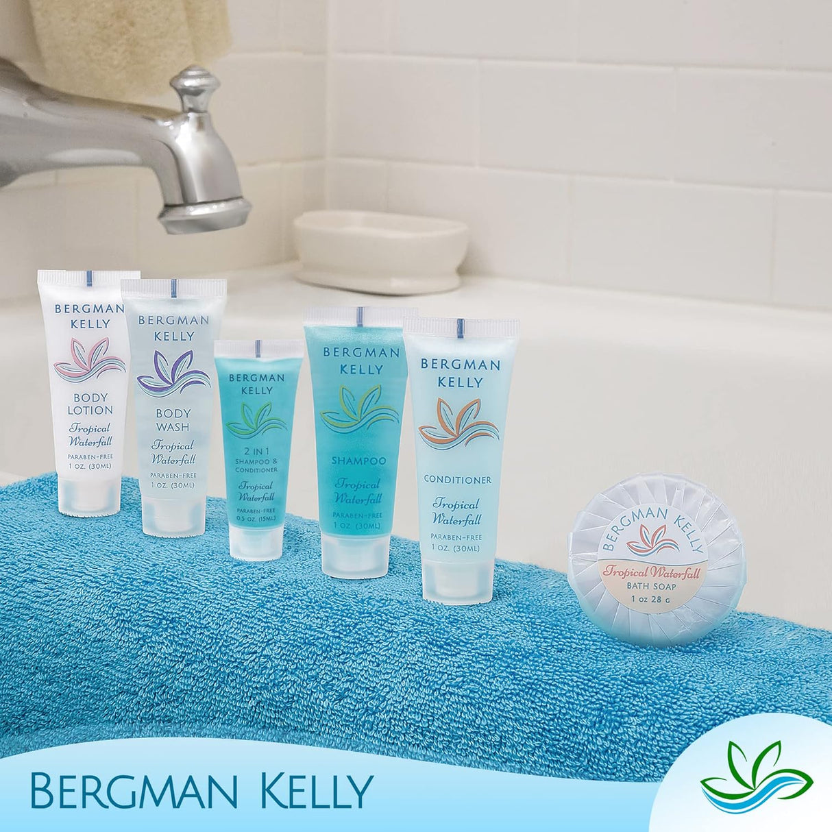BERGMAN KELLY Champú y acondicionador de tamaño de viaje