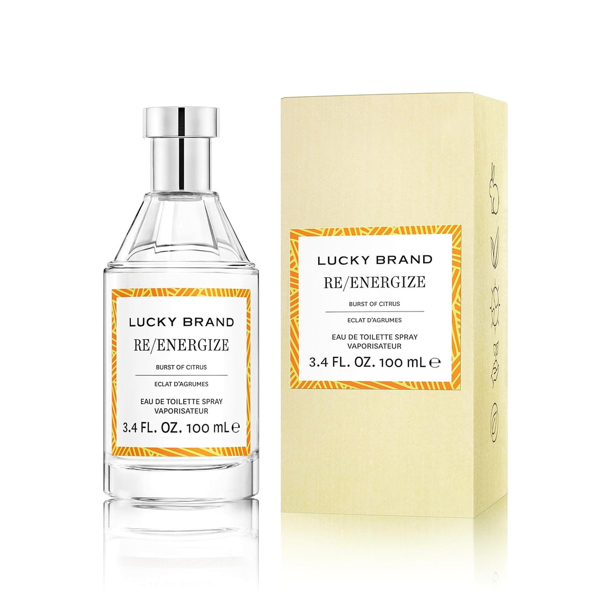 Fragancia unisex sostenible Re/Energize, EDT 3.4 oz