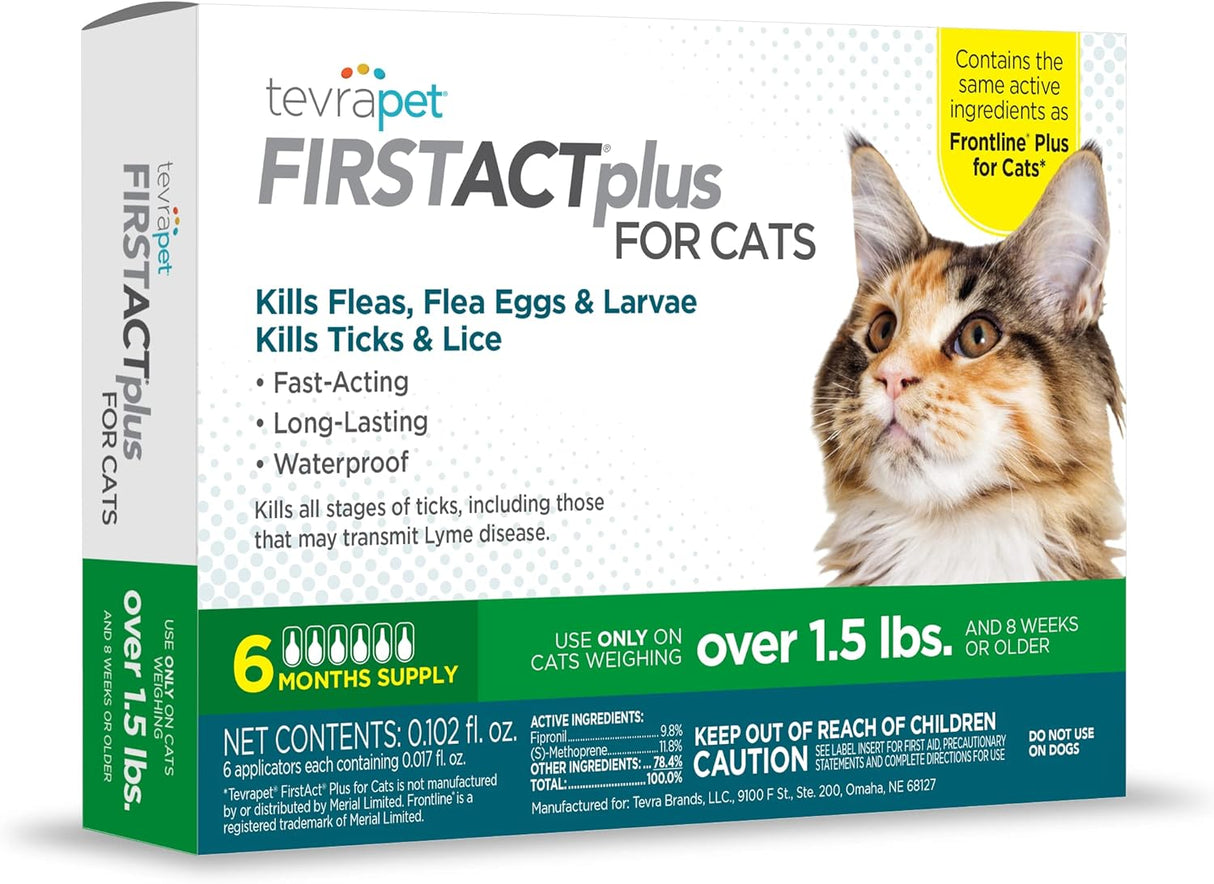 Tratamiento Antipulgas  gotas tópicas para gatos