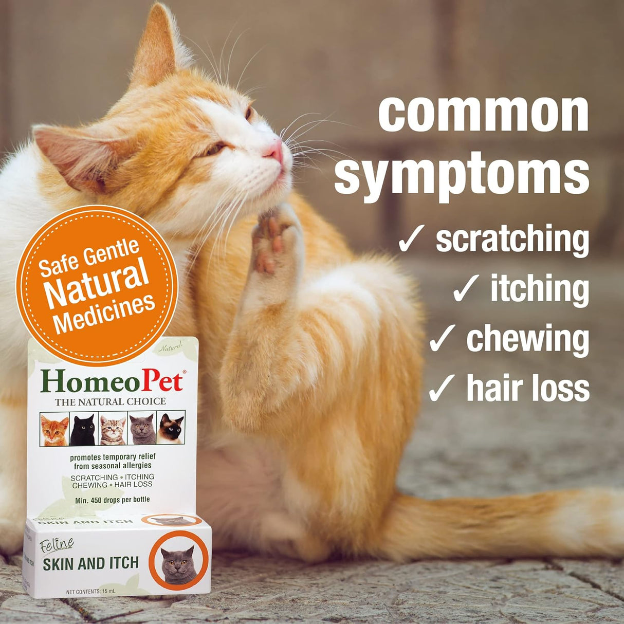 Suplementos Piel felina y picazón para gatos