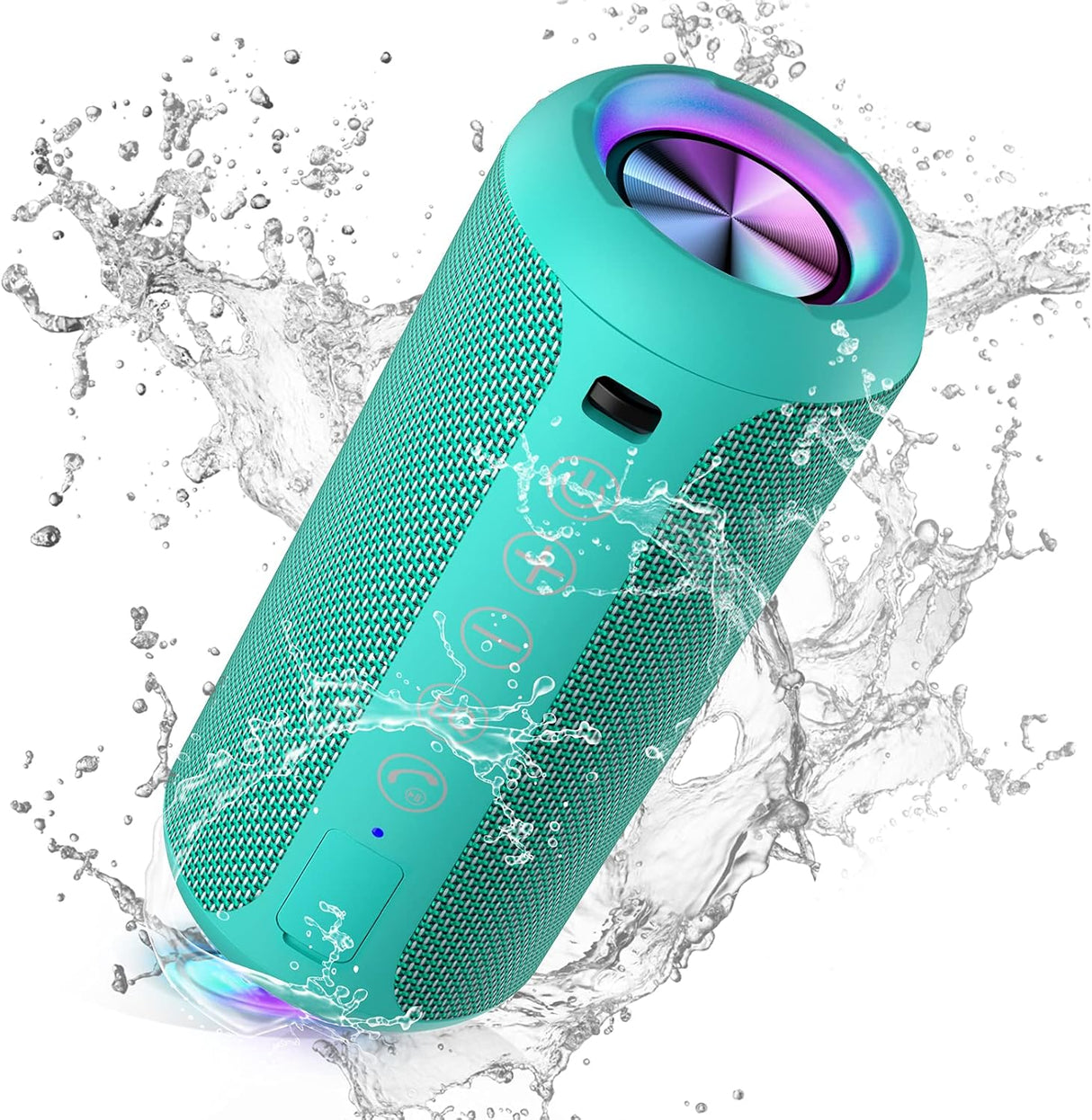 Parlante Bluetooth 5.0 portátil para exterior, inalámbrica