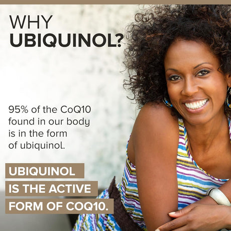Ubiquinol CoQ10 100 mg con Omega 3, Salud Cardíaca, 90 Uds