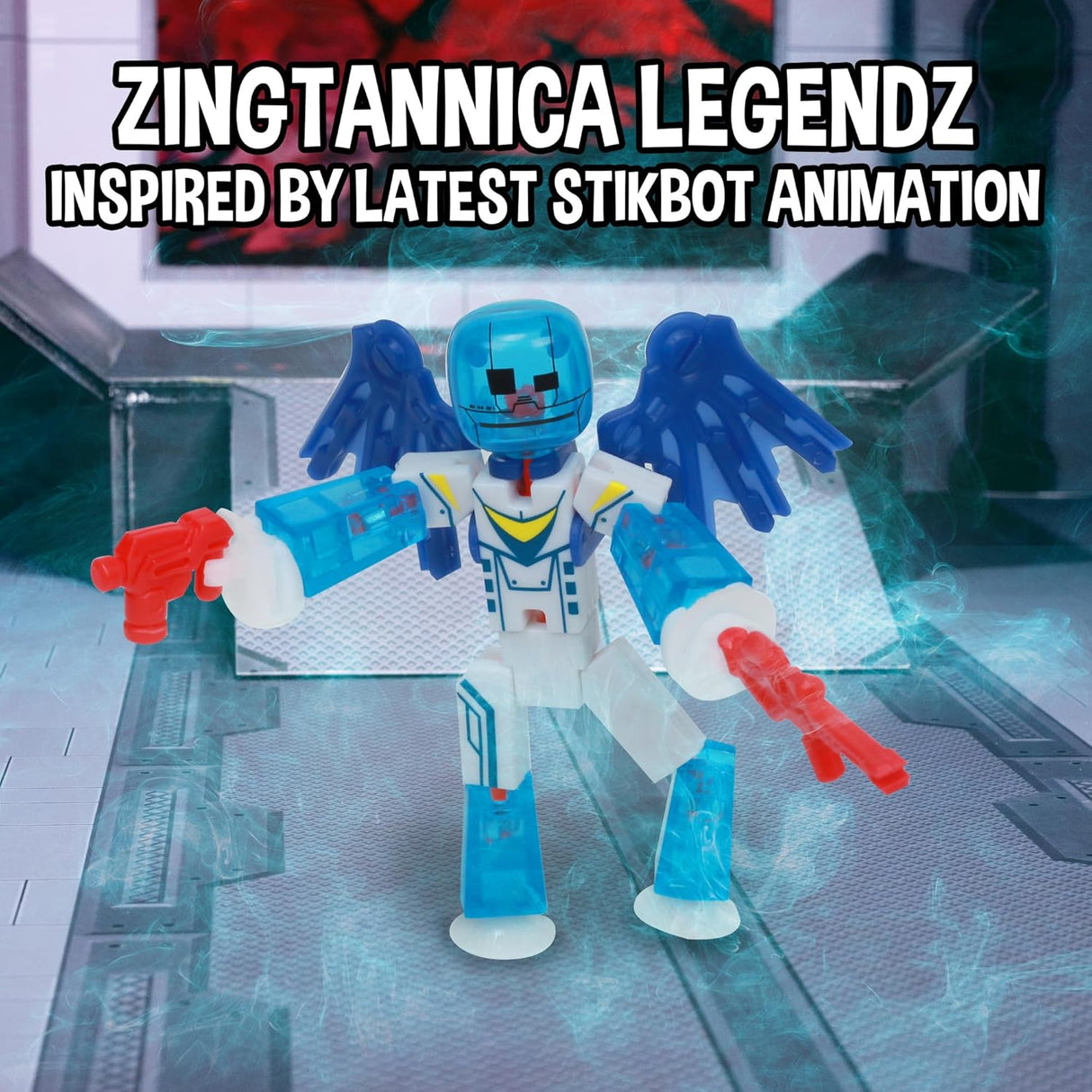Figuras de acción Zing StikBot Zingtannica, accesorios incluidos