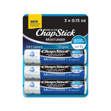 Bálsamo Labial ChapStick Original, Hidratante, SPF 15, 0.15 Oz