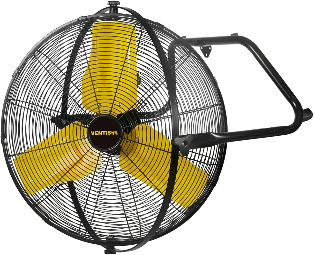 Ventilador Industrial VENTISOL 24, 720° Inclinación, 3 Velocidades