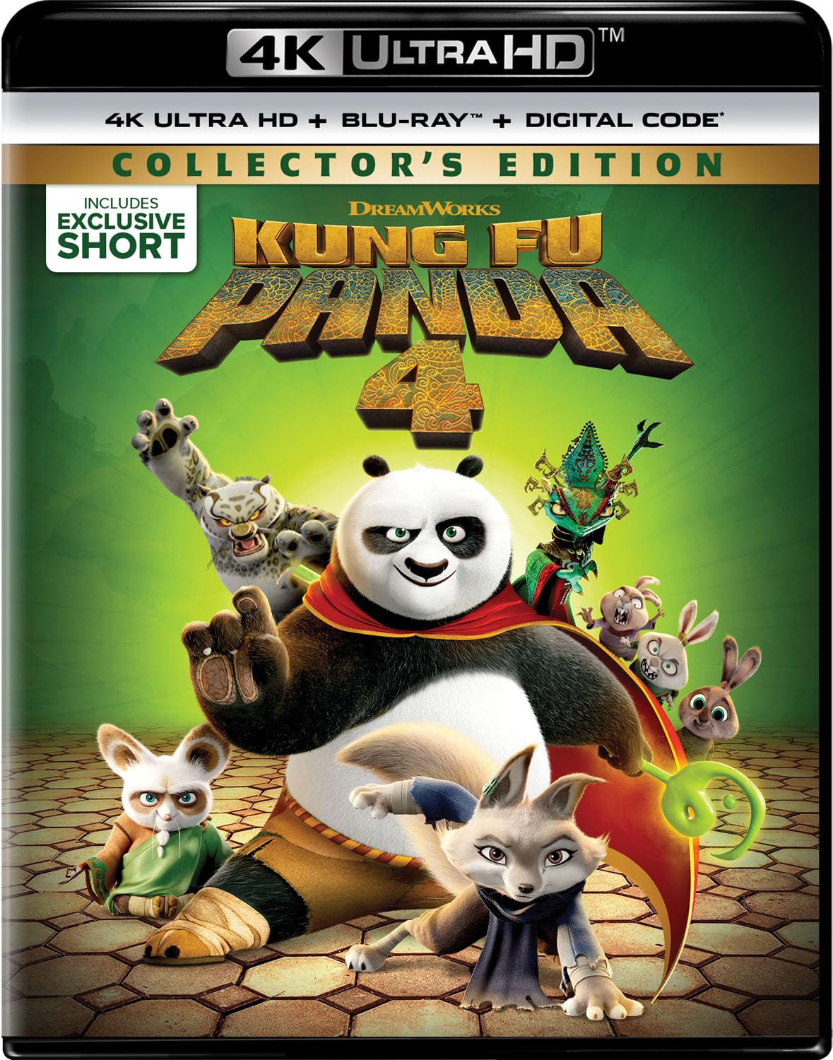 Kung Fu Panda 4 (4K Ultra HD + Blu-ray + Digital) [4K UHD]