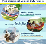Hamaca Tejida a Mano - Yellow Leaf Hammocks - Doble, Resistente