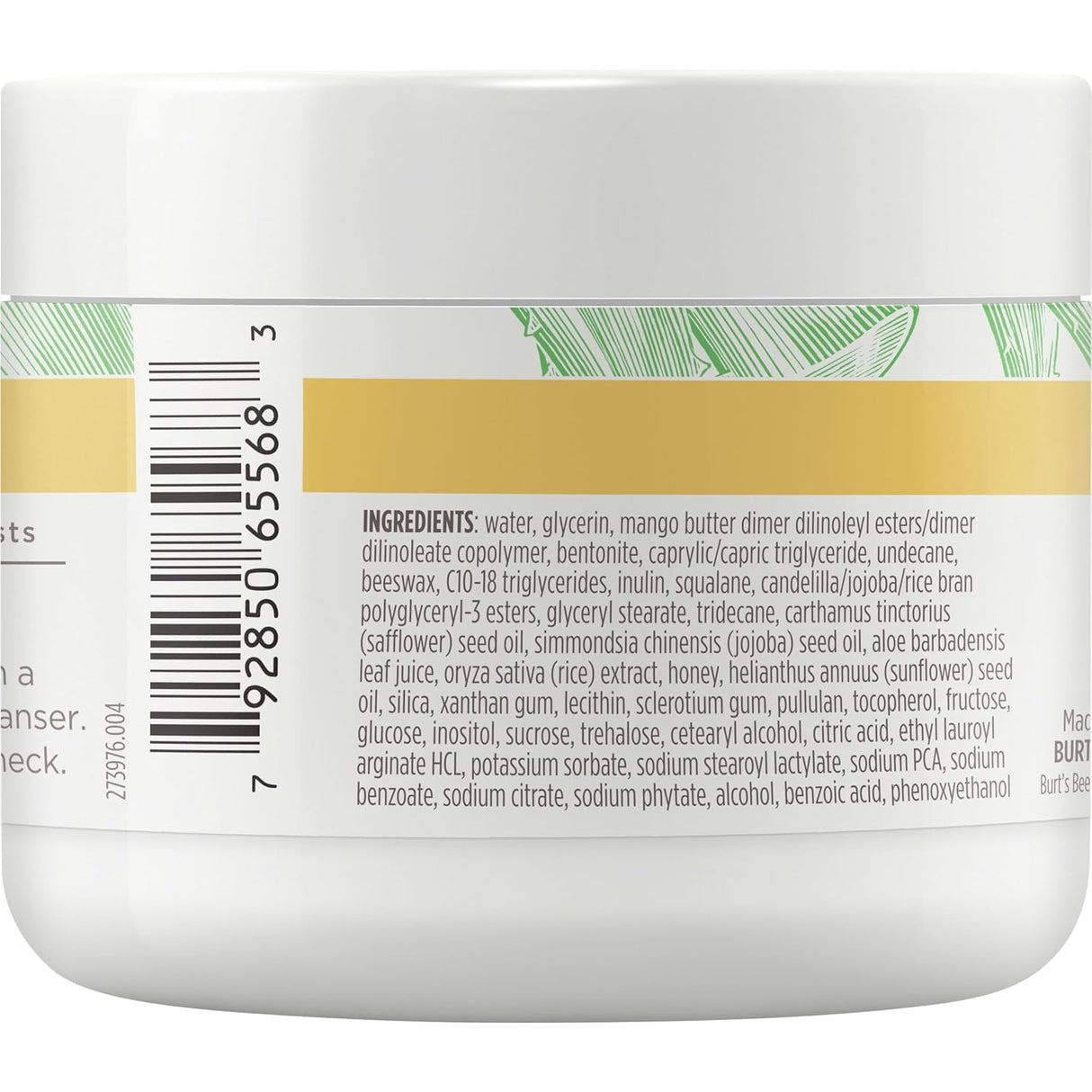 Crema hidratante hidratante para pieles sensibles con aloe
