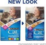 Purina Cat Chow Alimento seco para gatos alto en proteínas, completo - (4) bolsas de 3.15 libras