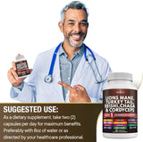 Suplemento de Setas Lion's Mane NEW AGE con otros hongos