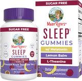 MaryRuth Organics Gomitas para dormir de 5 mg con L-teanina