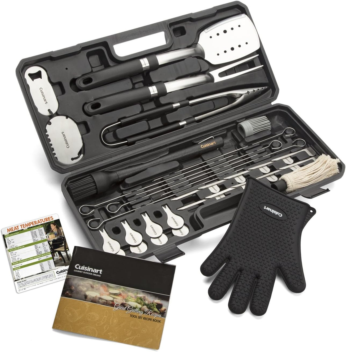 Set de Utensilios para Barbacoa Cuisinart 36 Piezas CGS-8036