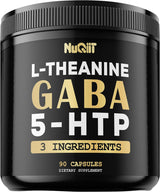 Suplemento NUQIIT 3 en 1 GABA Suplementos 750mg L-teanina