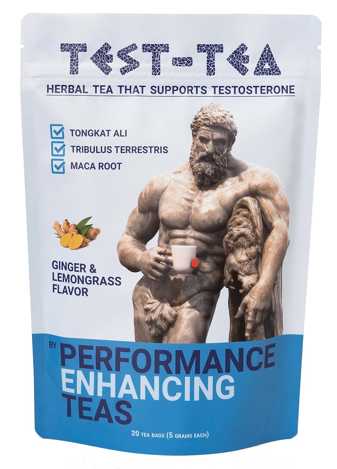Suplementos Té de hierbas que aumenta la testosterona 20 und