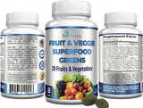 Suplementos superalimentarias  Frutas y verduras 60 tabletas