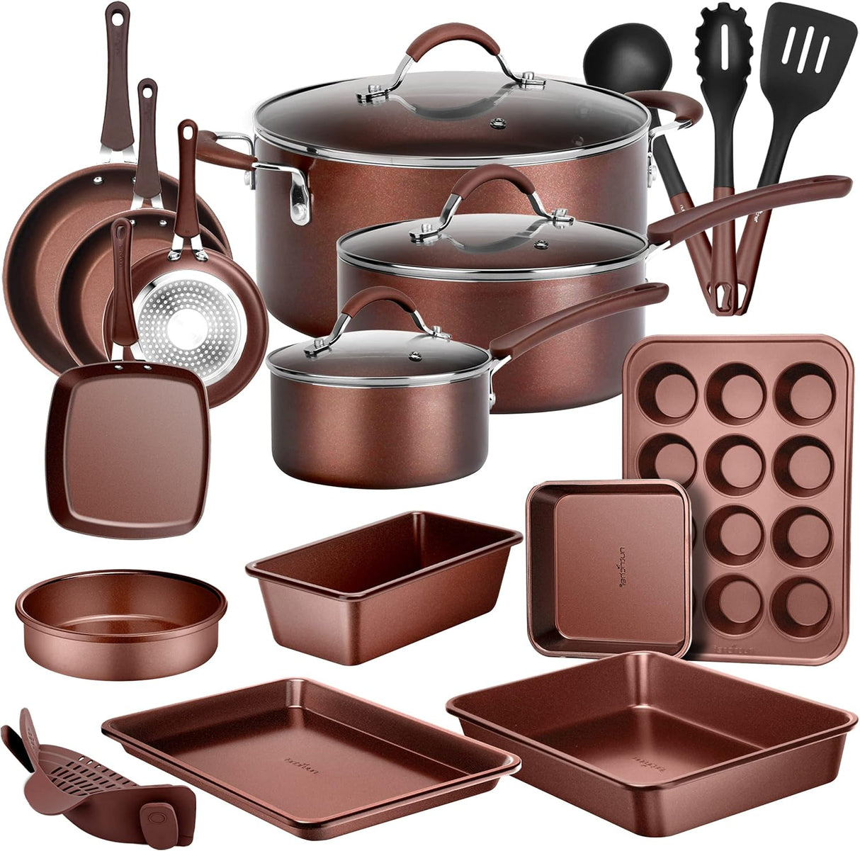 Juegos de Ollas de cocina de calidad NUTRICHEF NCCW20SBR.5