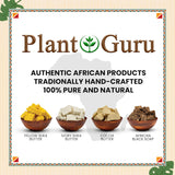 Pasta de jabón negro africano de 8 onzas Plant Guru