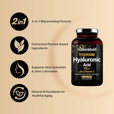 Suplementos Alimenticios de ácido hialurónico antioxidante