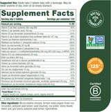 Suplemento Multivitamínico de 55+ para mujer vitamina D  B12
