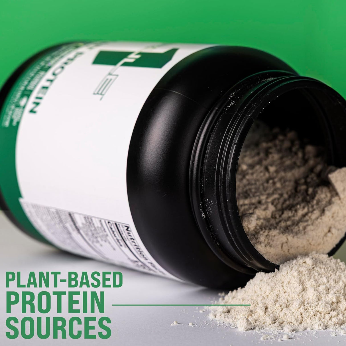 Proteína vegetal vegana sin gluten ni lácteos, 20g por porción