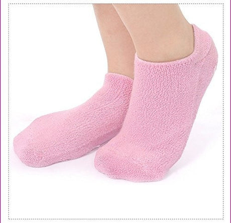2 pares de medias de gel hidratante
