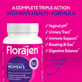 Florajen Women’s Probiótico Triple Acción - 30 Cápsulas