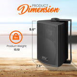 Parlantes para el hoga montaje pared PYLE-HOME PDWR52BTBK