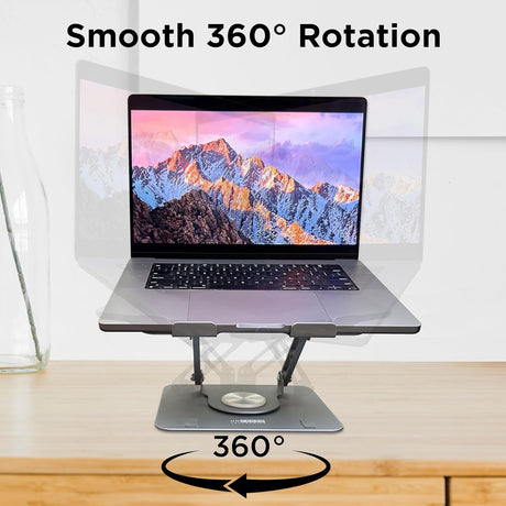 Soporte Ajustable para Laptop, Marca XYZ, Altura Regulable, Modelo A1