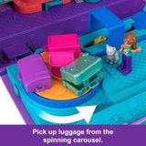Muñecas Polly Pocket, Juego Kitty Airways, 2 Mini Muñecas, Accs.
