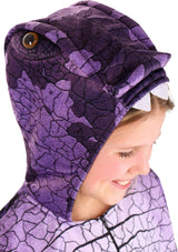 Disfraz de dinosaurio Ravenous Rapto con capucha talla XS