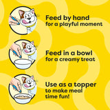 Puré Cremoso para Gatos sabor Pollo 24 bolsas de 0.42 oz