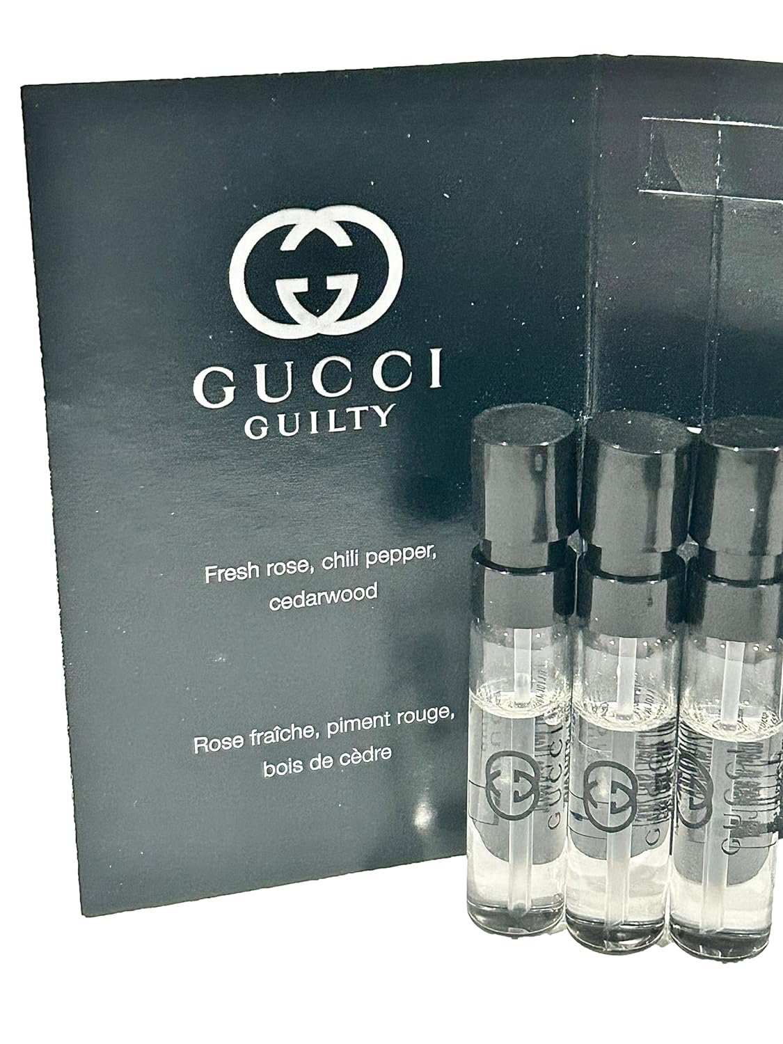 Eau de Parfum Guilty Pour Homme Muestra Mini 1.5 ML - Juego de 3