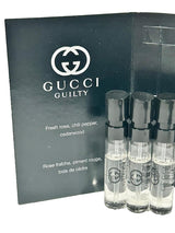 Eau de Parfum Guilty Pour Homme Muestra Mini 1.5 ML - Juego de 3