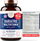 Multivitamínico Bariátrico con Hierro - 45mg - 30 Cápsulas