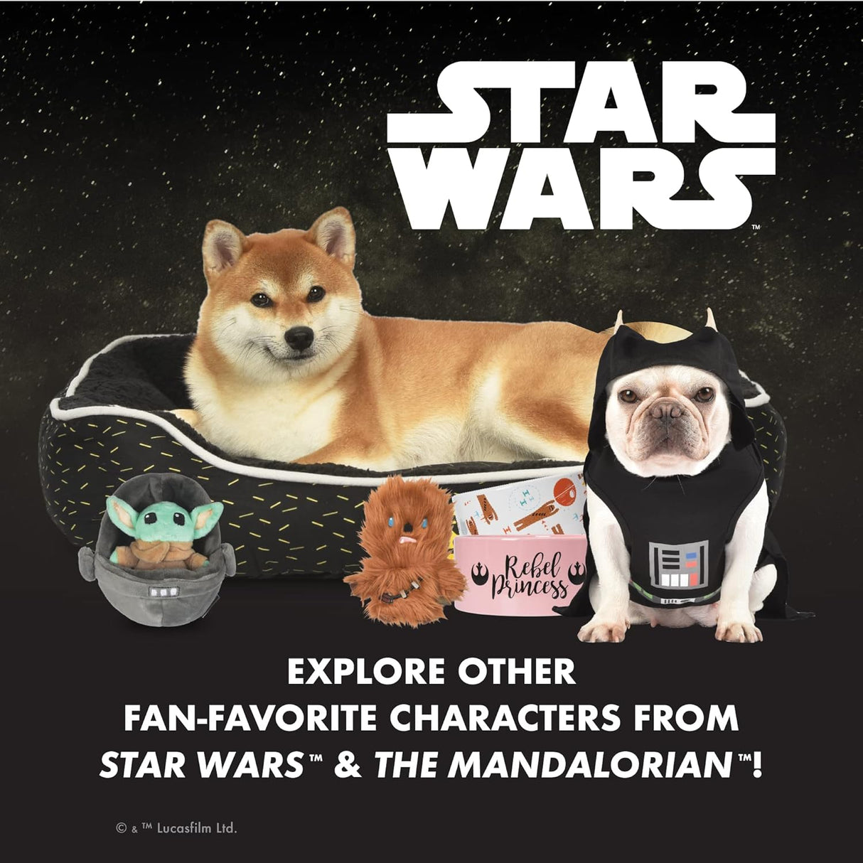 Impermeable para perros Yoda, Star Wars, con abertura para correa, Grande