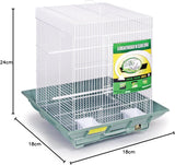 Jaula de aves verde y blanco Prevue Pet Products