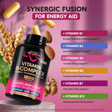 Suplemento Complejo de vitamina B – Complejo B 11 B1, B2, B3