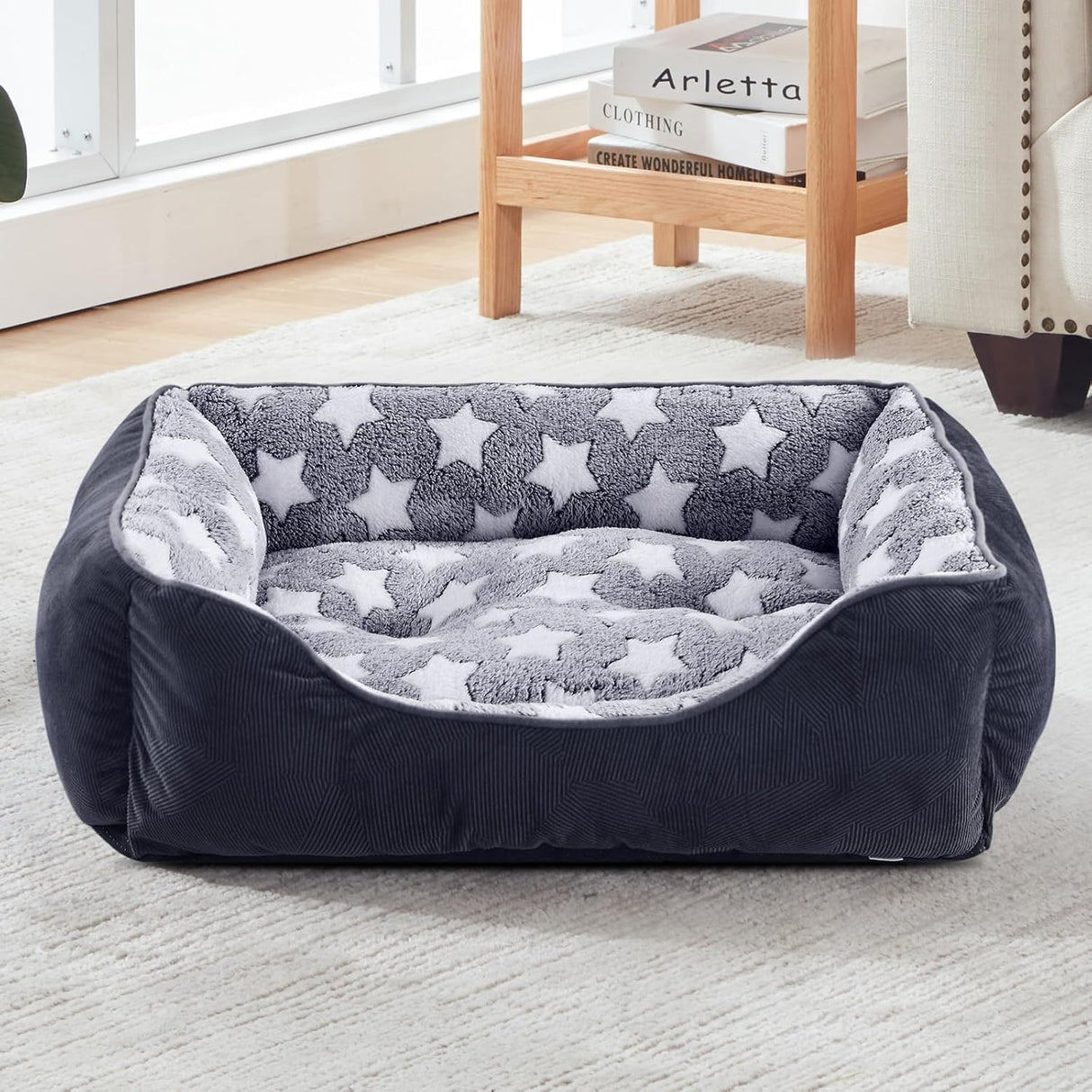 Cama ortopédica para perros grandes GASUR, suave y lavable, L