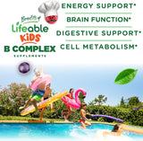 Complemento B Kids Lifeable - Gominolas Sabor Natural, 90 Uds.