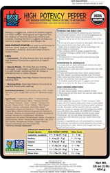 Harrison&#39;s Bird Foods Pimienta de alta potencia 1 libra