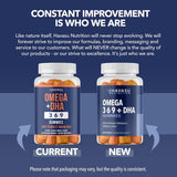 Gomitas Omega 3-6-9 + DHA Vegetarianas Apoyo Integral Adultos