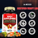 Suplemento NAD+ con Nicotinamida Ribósido - Vitalidad 60 Caps
