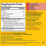 Aceite de Pescado Omega 3 Nature Made 1200 mg 100 Softgels