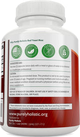 Suplemento Arroz de levadura roja   con CoQ10 y Niacina 120u
