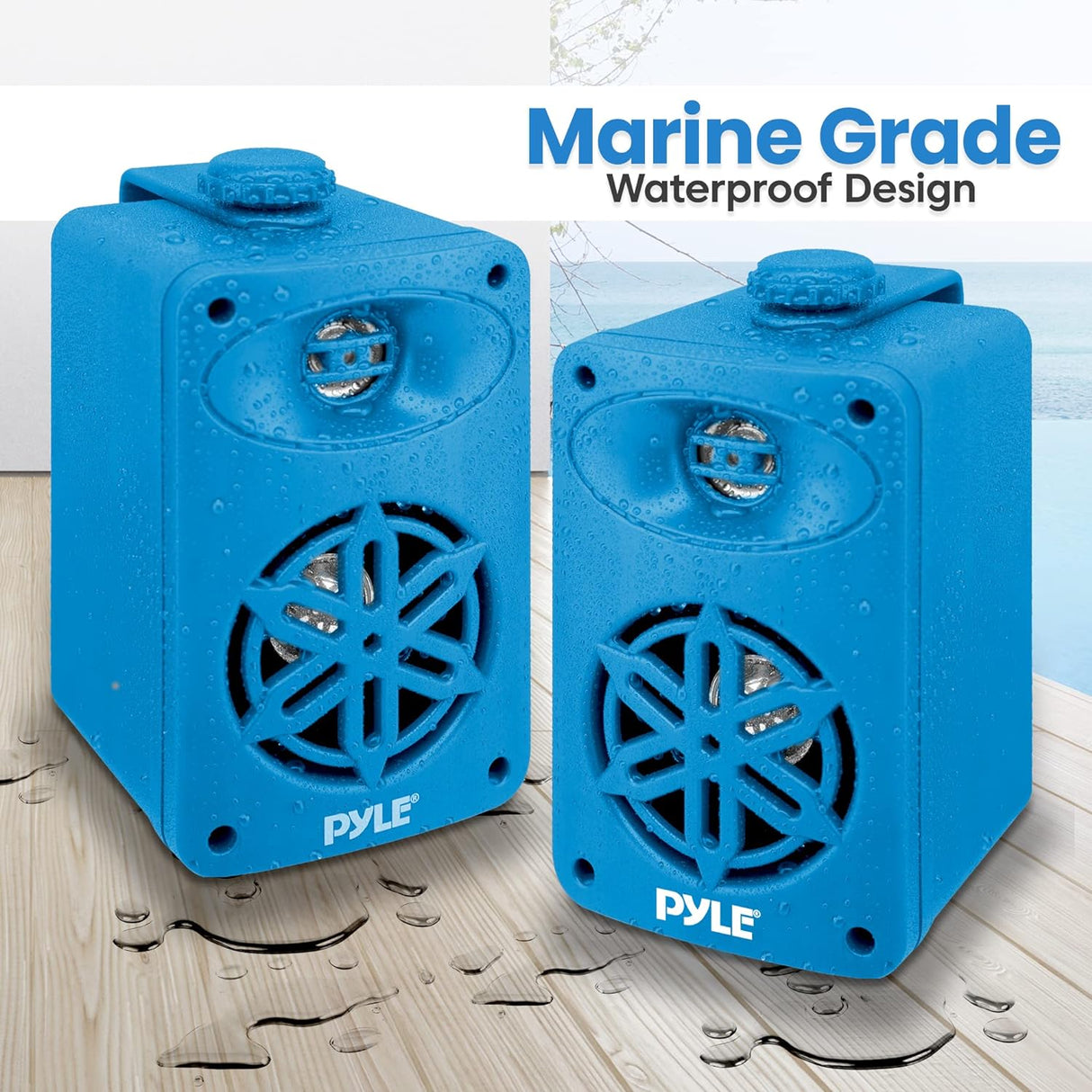 Parlante  de altavoces Bluetooth PYLE-HOME PDWRBT36BL 200 W