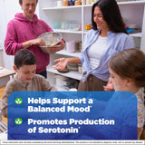 Suplemento Natrol Mood + Stress 5-HTP 100 mg, 30 Cápsulas