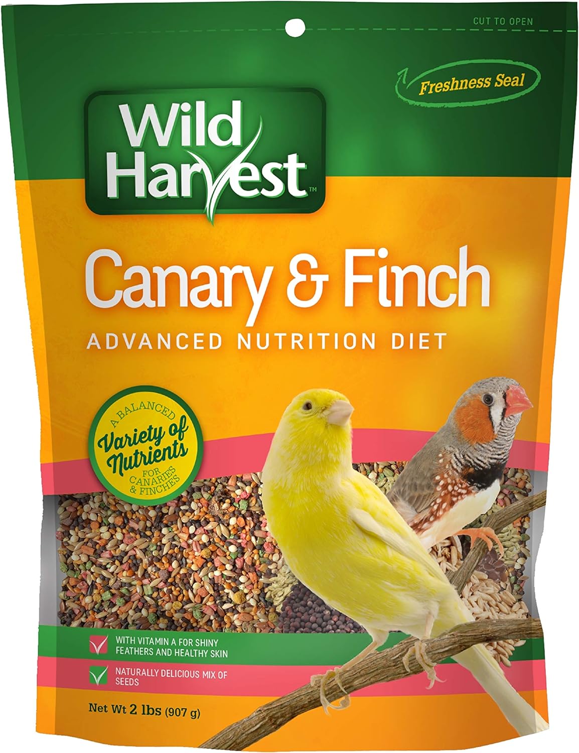 Wild Harvest tamaño único, 2 libras. mezcla de alimentos